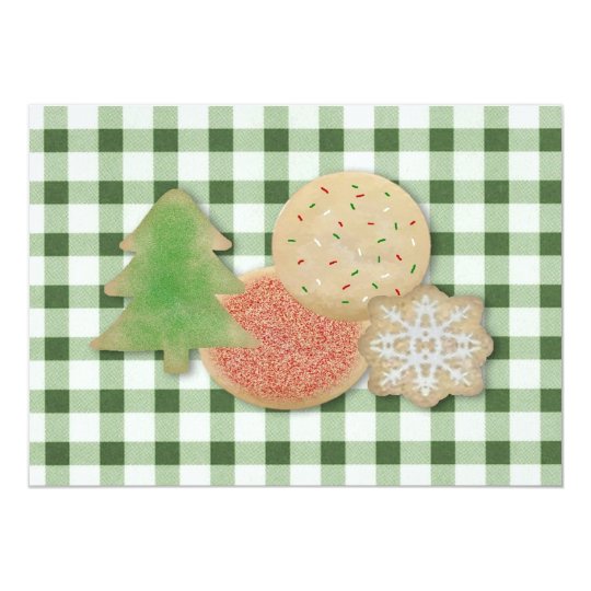 Sugar Cookies Cookie Swap Invitation