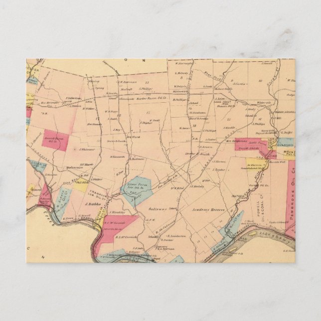 Sugar Creek Township Postcard (Front)