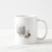 Sugar Cube Mug With Sugar Cube Dog