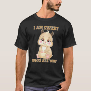 Sugar Cute Hamster Rodent Burrower Dwarf Hamster T-Shirt