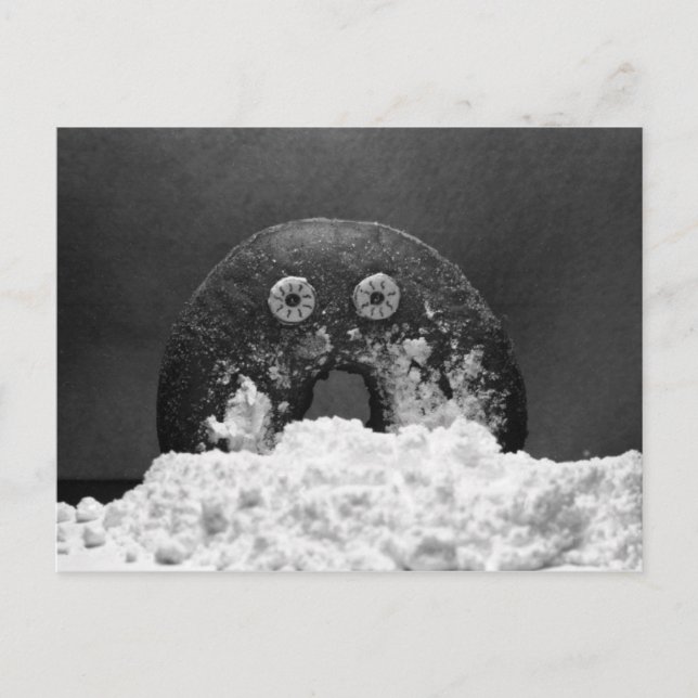 Sugar doughnut postcard (Front)