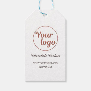Sugar Flower Bakery Logo Gift Tags