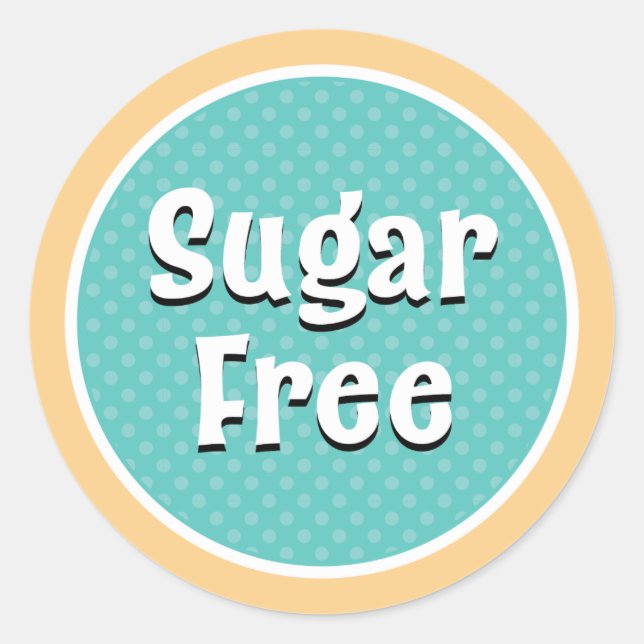 Sugar Free Sticker (Front)