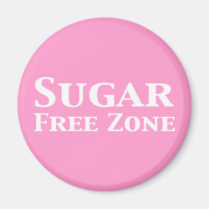 Sugar Free Zone Gifts Magnet