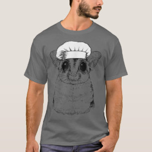 Sugar Glider Animal Chef Funny Cooking Cook T-Shirt