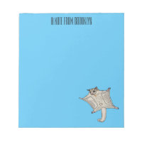 Sugar glider cartoon illustration