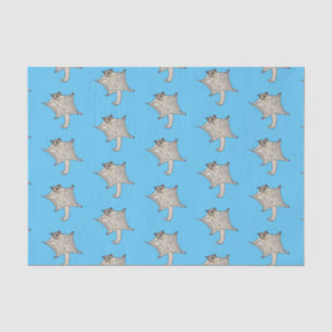 Sugar glider cartoon illustration tissue paper