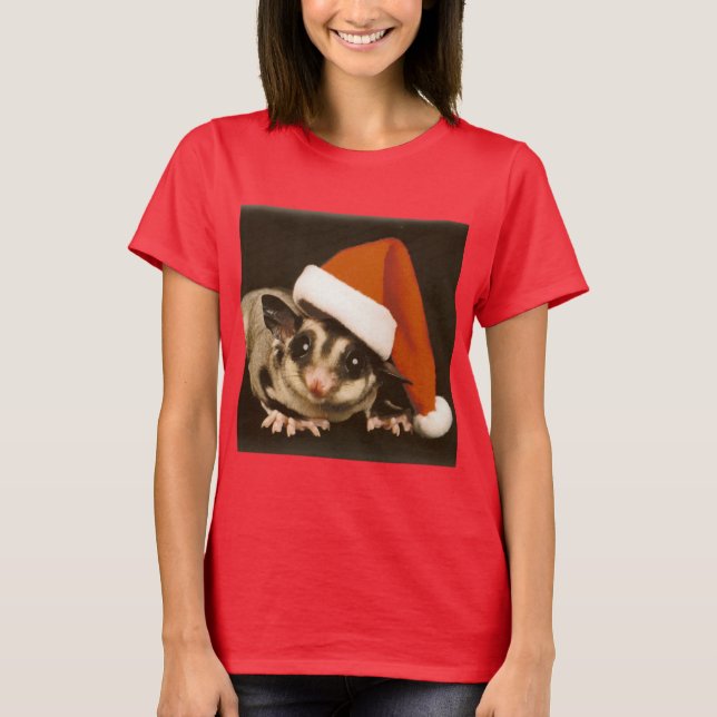 Sugar Glider Christmas T-Shirt (Front)