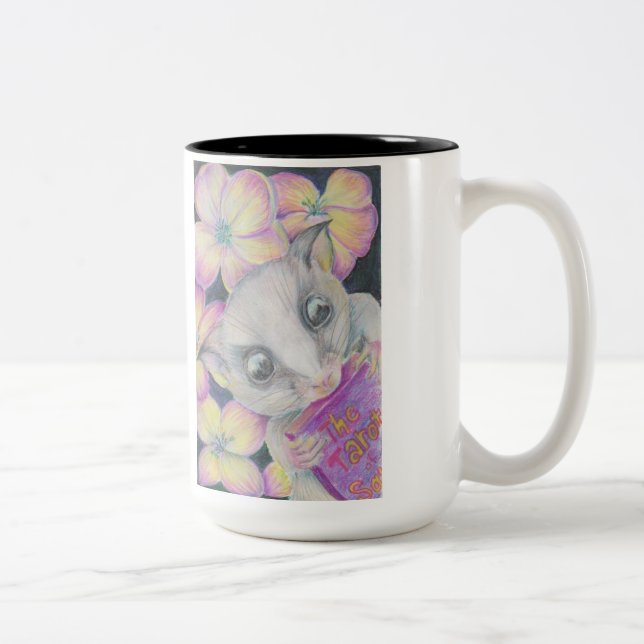 Sugar Glider Coffee Mug Full of Squee Cuteness! (Right)