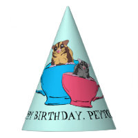 Sugar Glider in Tea Cups Custom Birthday Party
