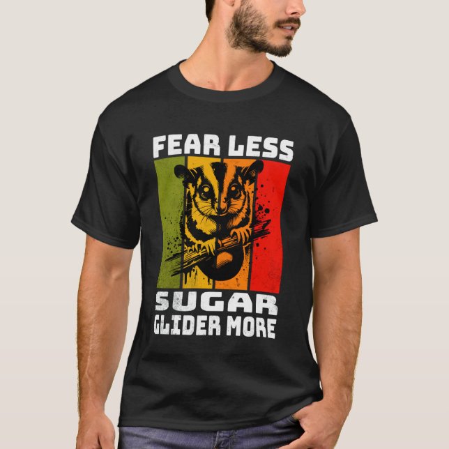 Sugar Glider Retro Sugar Glider T-Shirt (Front)