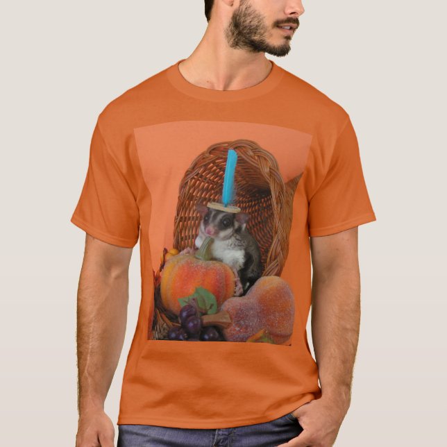 Sugar Glider Thanksgiving T-Shirt (Front)