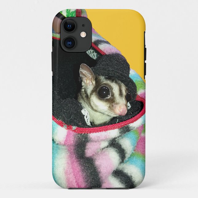 Sugar Glider Wearing a Hat Case-Mate iPhone Case (Back)