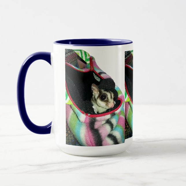 Sugar Glider Wearing a Hat Mug (Left)