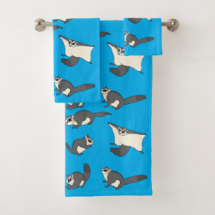 Sugar Gliders Bath Towel Set
