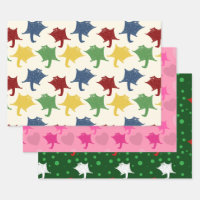 Sugar Gliders Patterned Wrapping Paper Sheets