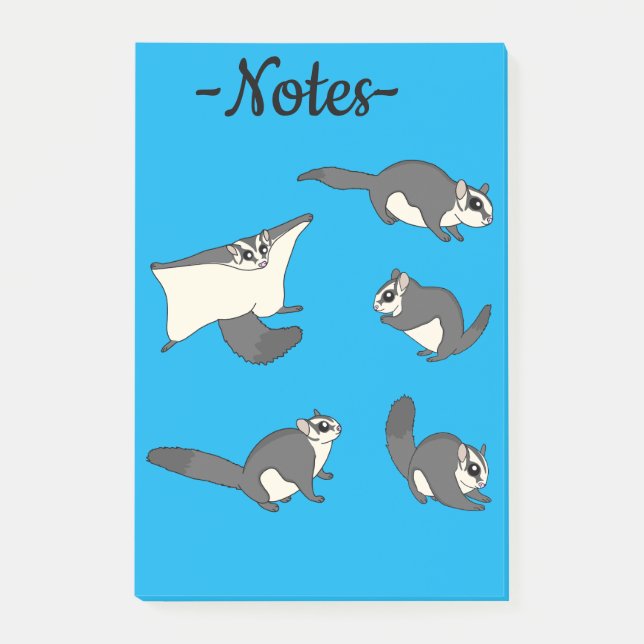 Sugar Gliders Post-it Notes (Front)