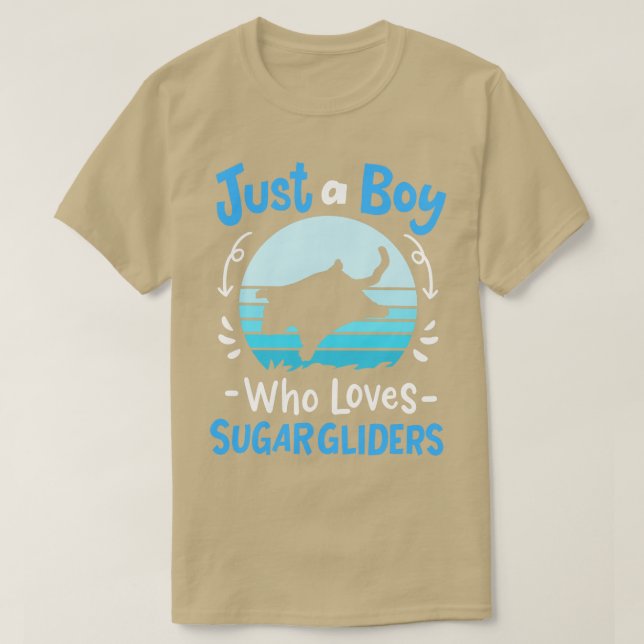 Sugar Gliders Sugar Glider Lover Retro T-Shirt (Design Front)