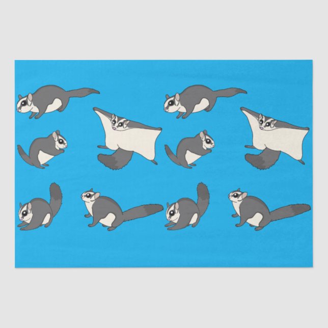 Sugar Gliders Tissue Paper (Front)