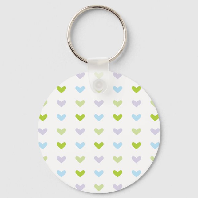 Sugar Hearts Key Ring (Front)