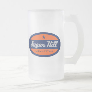 Sugar Hill Frosted Glass Beer Mug