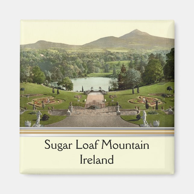 Sugar Loaf Mountain, County Wicklow, Ireland Magnet (Front)