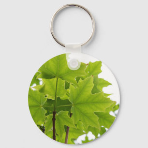 Sugar Maple Leaves Keychain
