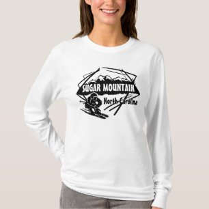 Sugar Mountain North Carolina ladies hoodie T-Shirt