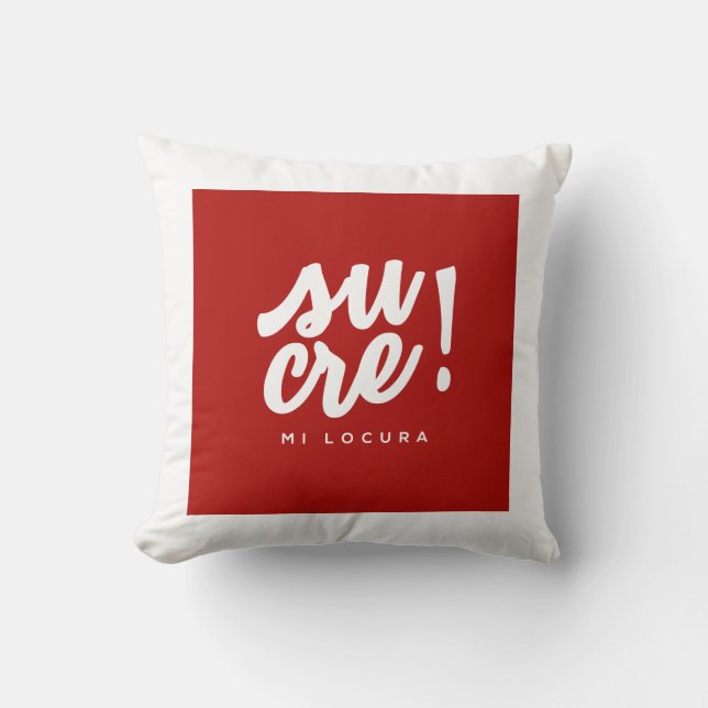 Sugar my madness cushion (Front)