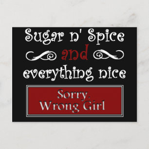 Sugar n' Spice Postcard