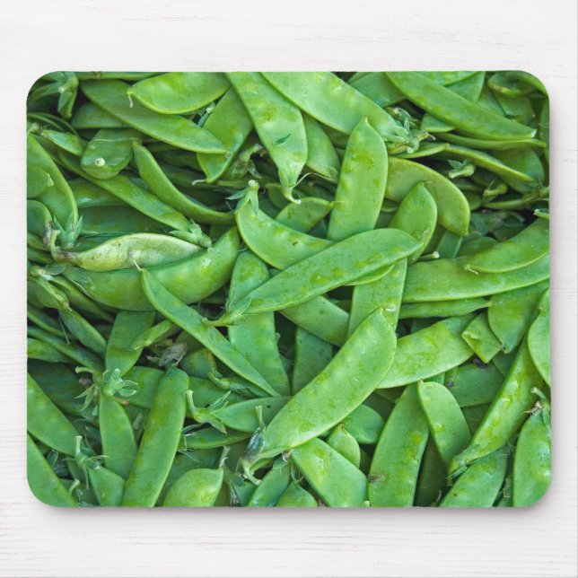 Sugar Peas Mouse Mat (Front)