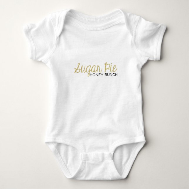 Sugar Pie Honey Bunch Baby Bodysuit (Front)