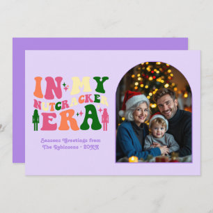 Sugar Plum Dream My Nutcracker Era Christmas Photo Holiday Card