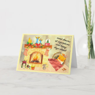 Sugar Plum Dreams Holiday Card