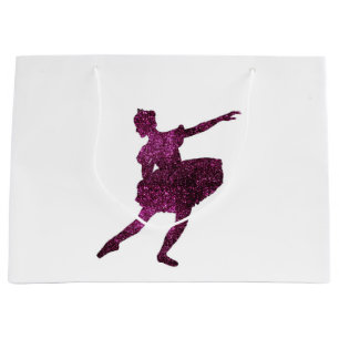 Sugar Plum Fairy double-sided Large Gift Bag