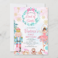 Sugar Plum Fairy Land Of Sweets Birthday