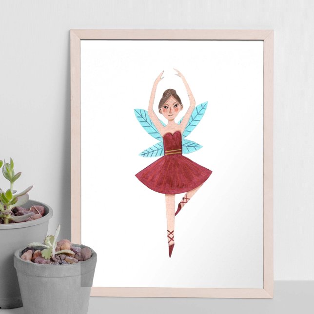Sugar Plum Fairy nutcracker ballet character Poster (Creator Uploaded)