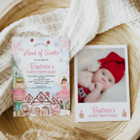 Sugar Plum Fairy Photo Gingerbread House Birthday