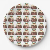 Sugar Plum Pudding Christmas Dinner British Food
