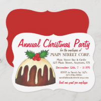 Sugar Plum Pudding Christmas Holiday Party