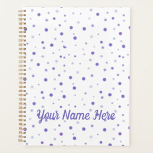 Sugar Plum White Planner