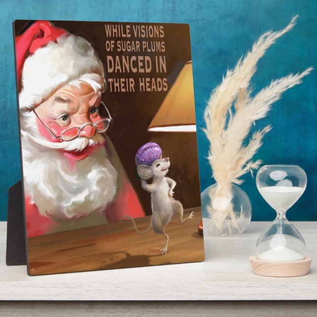 Sugar Plums Plaque (Side)