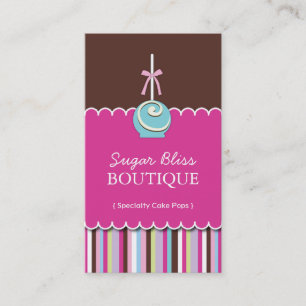 Sugar Pops Business Cards