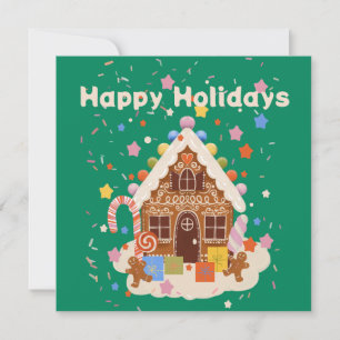 Sugar Rush: A Gingerbread Dream Holiday Card
