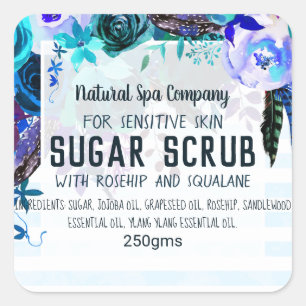 Sugar Scrub Label