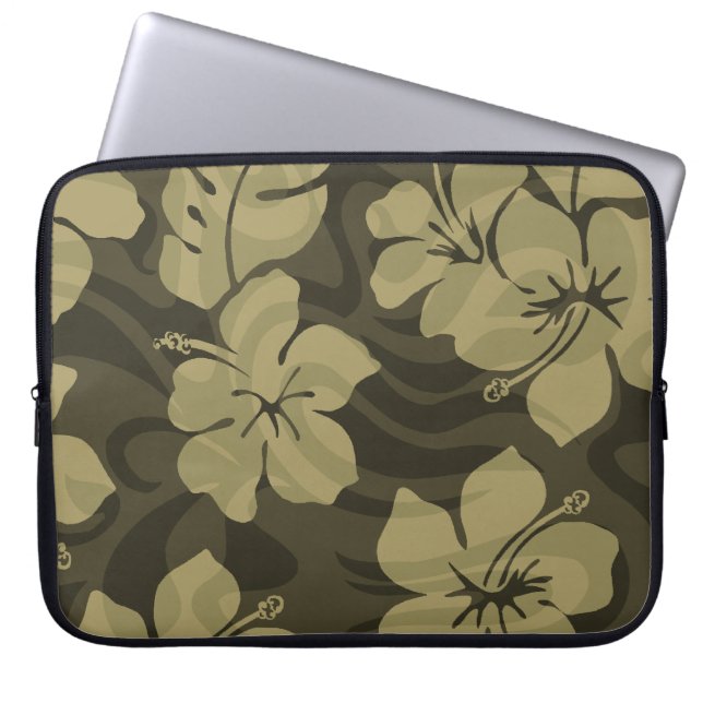 Sugar Shack Hawaiian Neoprene Wetsuit Laptop Sleeve (Front)