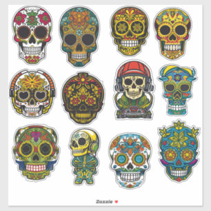 Sugar Skull Art 12 Piece Celebration Pack