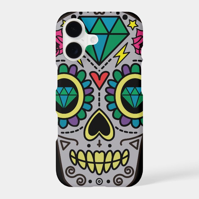 Sugar Skull Art, Day of the Dead (Back)