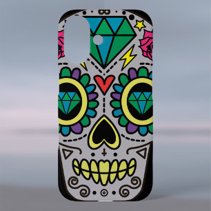 Sugar Skull Art, Day of the Dead Case-Mate iPhone iPhone 16 Case