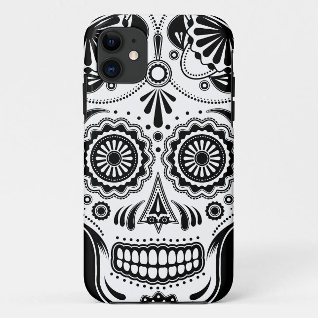 Sugar Skull Art Day of the Dead iPhone5 Case (Back)